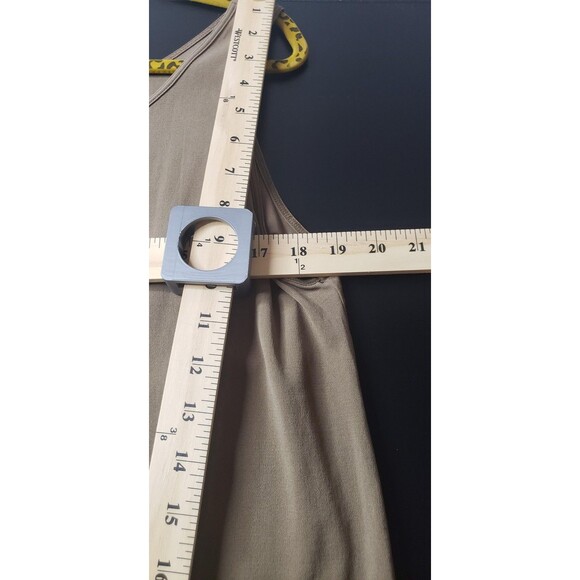 Eileen Fisher Tank Tops XL 100% Silk Lot of 2 Black Tan Casual Quiet Luxury Work - Picture 13 of 14